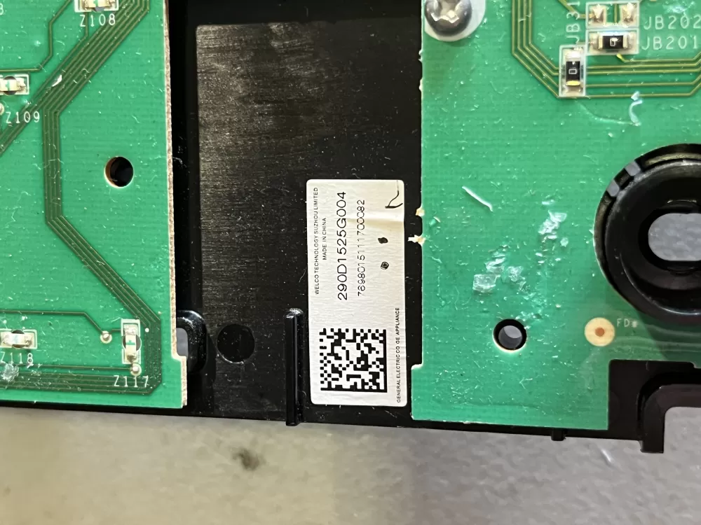GE 290D1525G004 Washer Control Board AZ43964 | 1755