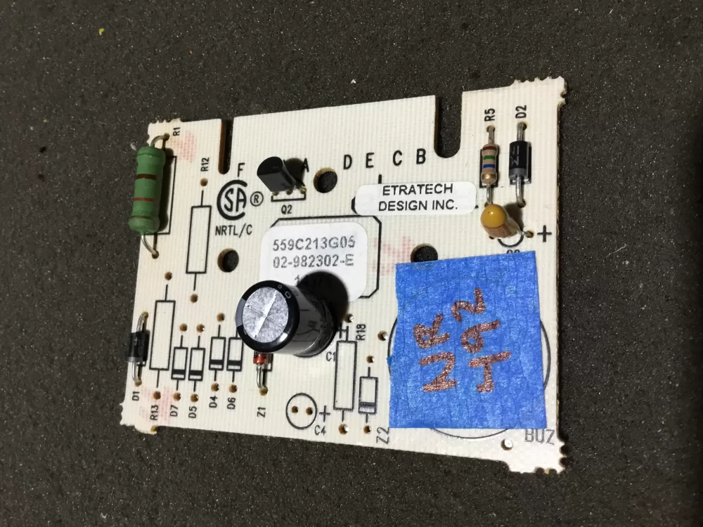 GE WE04X10103 559C213G05 Dryer Control Board AZ108873 | NR492