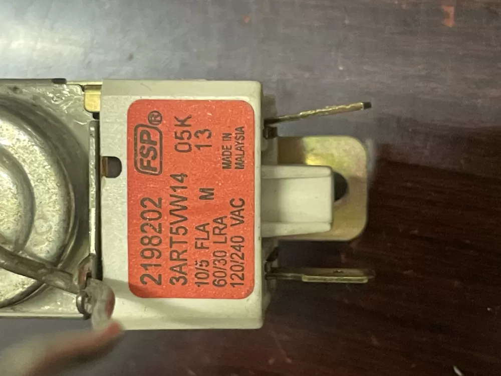 Whirlpool WP2198202 Refrigerator Cold Control Thermostat AZ97344 | Wm1665