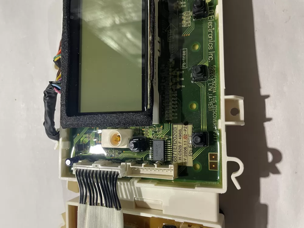 LG 6870EC9236A 6871ER2020B Washer Control Board AZ198510 | KMV817