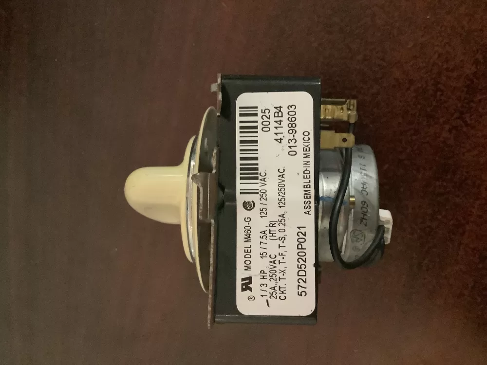 GE 572D520P021 WE4M271 Dryer Timer AZ172077 | CG771