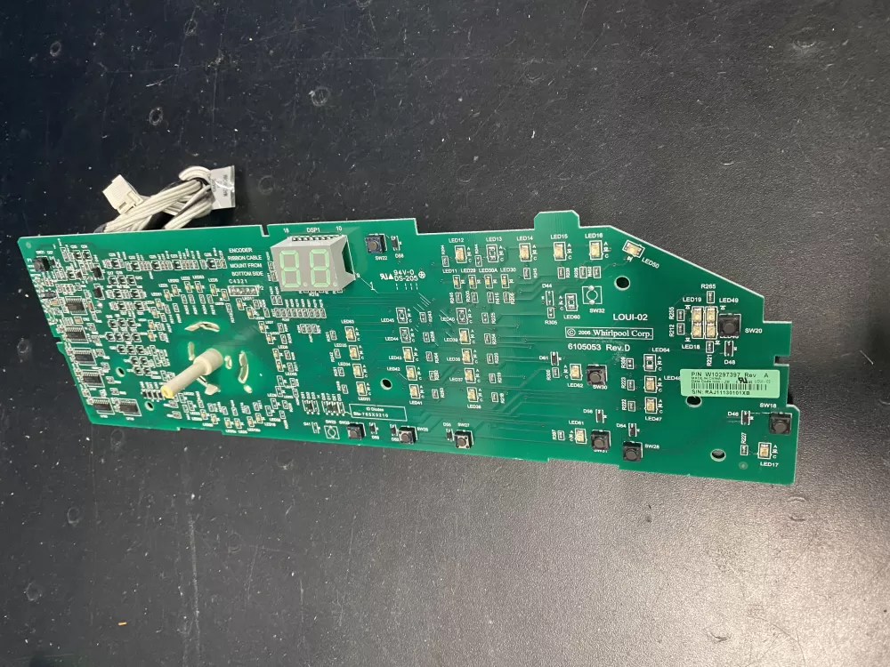 Whirlpool W10297397 WPW10297397 PS11752324 Washer Control Board