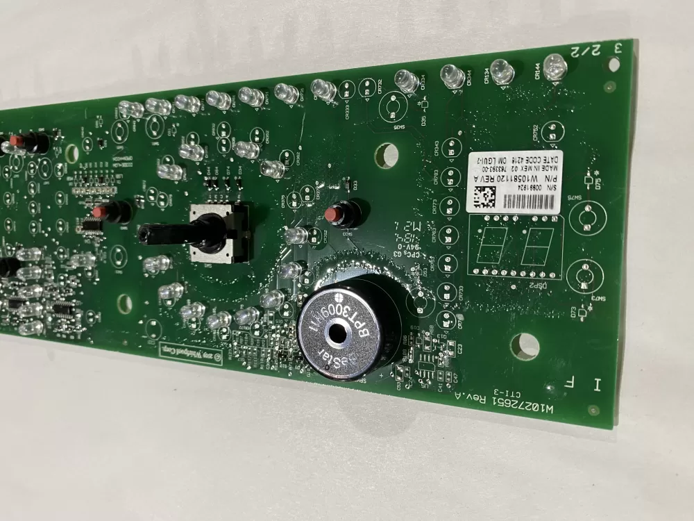 Whirlpool W10581120 Washer Control Board AZ161877 | BK267