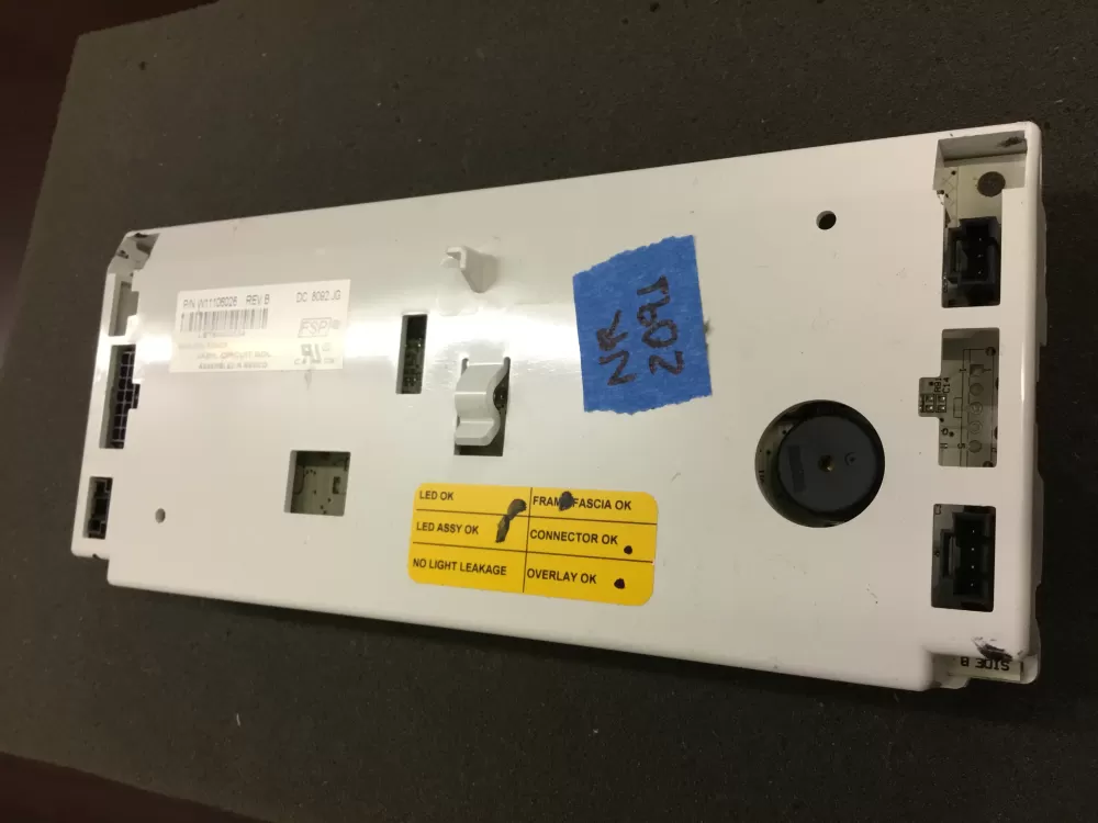 Whirlpool Amana W11106026 Refrigerator Control Board Interface  AZ79655 | NR2091