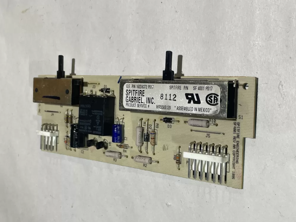 GE WR55X129  AP2071638  162D6372P010  2004  AH304236  EA304236  PS304236  WR55X0042  WR55X0073  WR55X0075  WR55X0129  WR55X42  WR55X73  WR55X75  162D6372P017 Refrigerator Dispenser Control Board