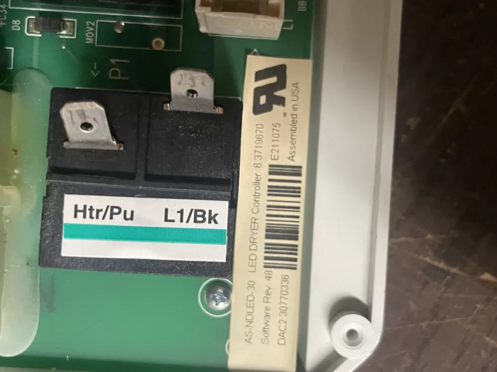 Maytag 6 3717810 63717810 Dryer Control Board AZ47744 | Wm942