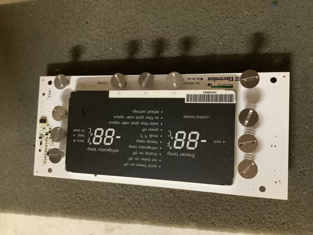 Frigidaire 242209708 Refrigerator Display Control Board AZ98807 | NR89