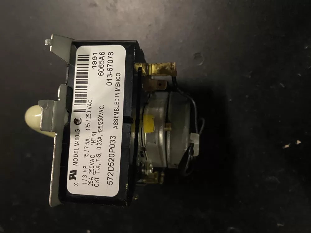 GE 572D520P033 WE4M334 Dryer Timer AZ26388 | BK134