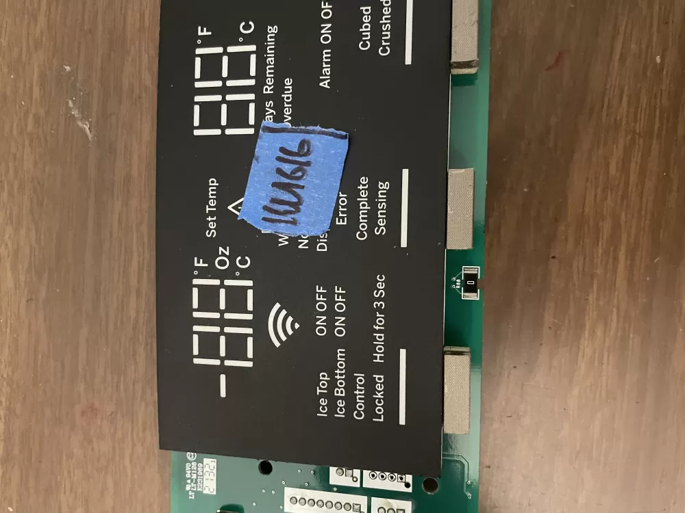 GE 197D8543G003 Wr55x30487 Refrigerator Control Board AZ48605 | KM616