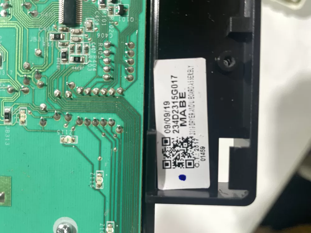 GE 234D2315G017 Dryer Control Board AZ176298 | Wmv750