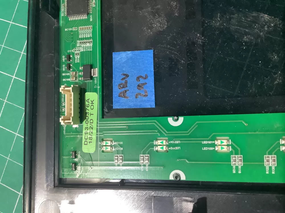 Samsung DC93-00376A Washer UI Touch Sensor Display Board AZ193610 | ARV292