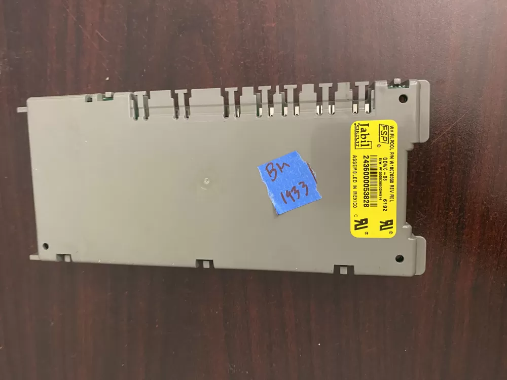 Kenmore KitchenAid W10084141 Dishwasher Control Board AZ54209 | BK1933