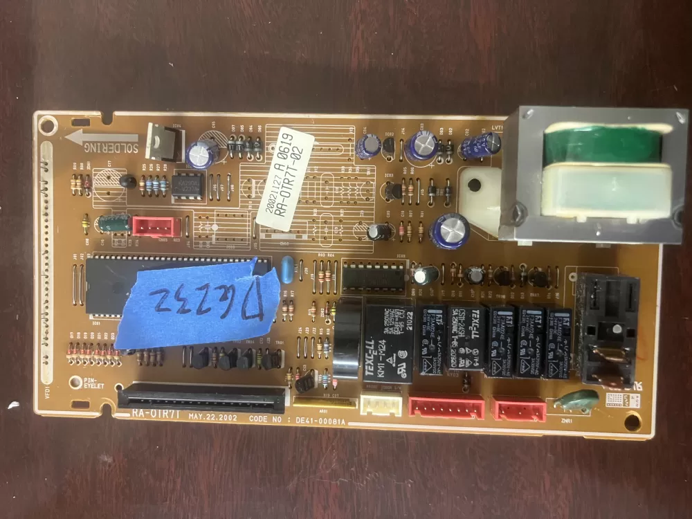 Samsung GE WB27X10508 DE41-00081A Microwave Control Board AZ508 | DG232