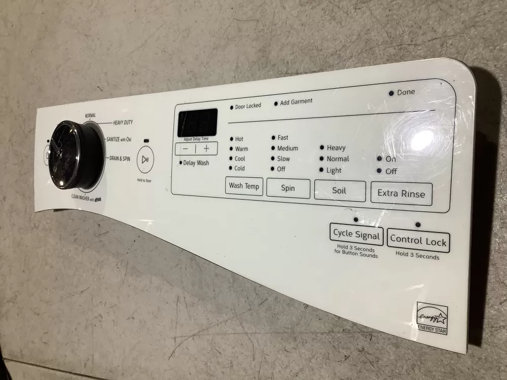Whirlpool W10825109 W10911021 Washer Control Board Panel AZ114101 | V673