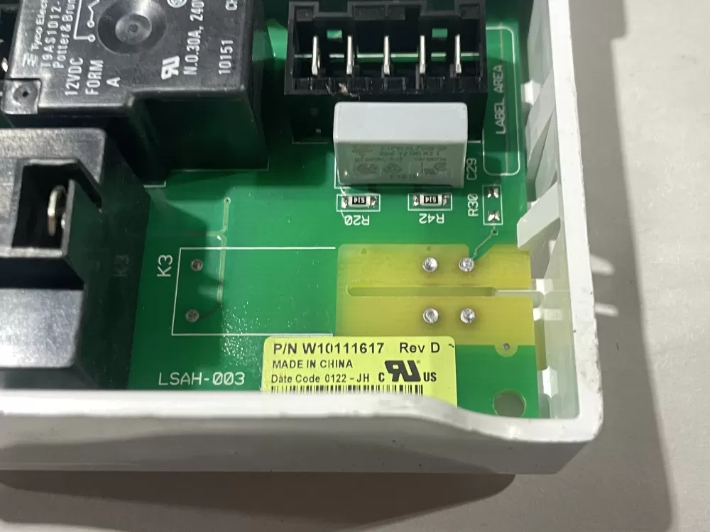 Whirlpool Dryer Control Board WPW10111617 AZ105804 | Wm1072