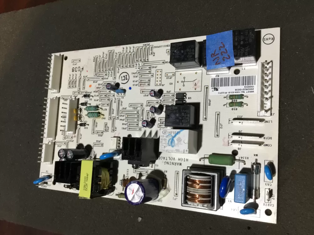 GE EBX1110P002 200D6221G036 Refrigerator Control Board AZ108093 | NR222