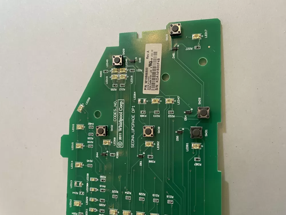 Whirlpool W10566880 Washer Control Board AZ147063 | KM2464