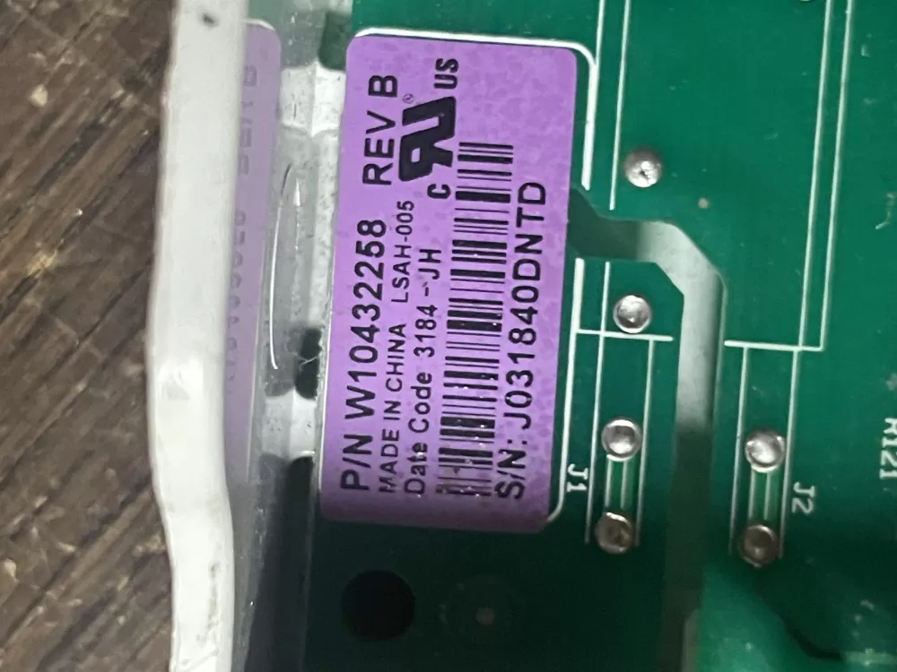 Whirlpool W10395304 W10432258 WPW10432258 Dryer Control Board AZ47756 | Wm562