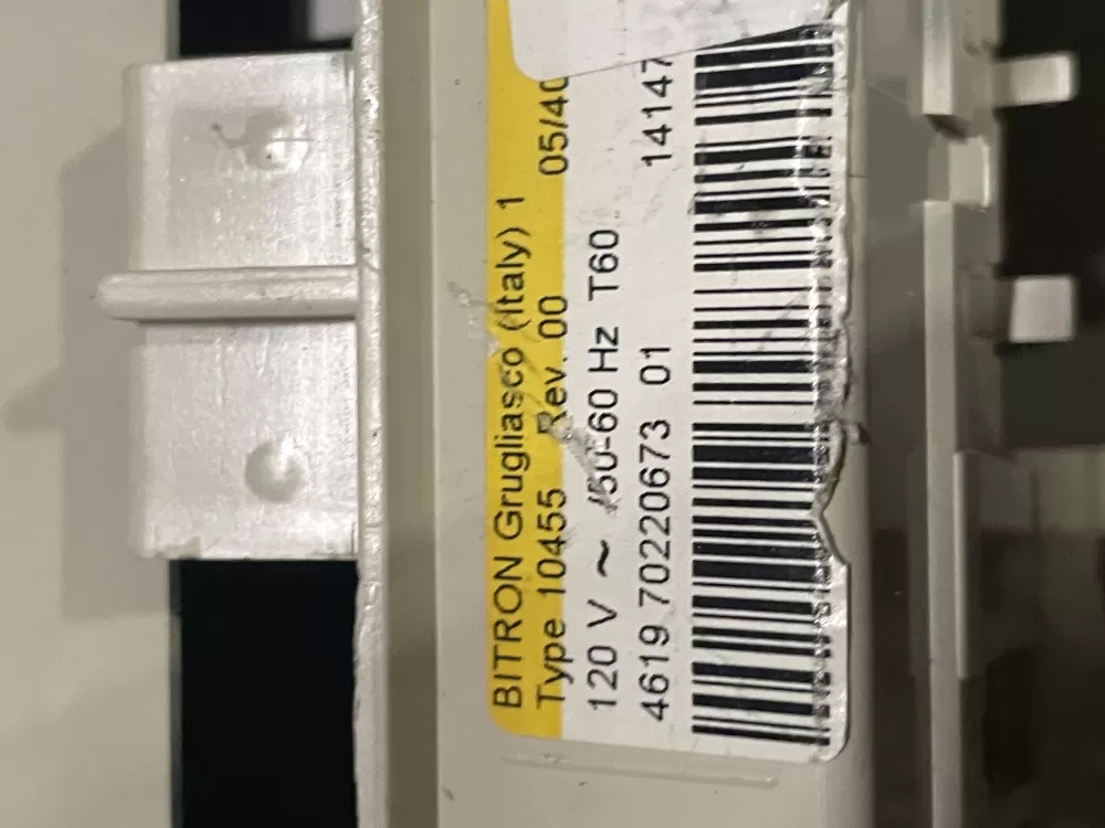 Whirlpool 4619 70220673 01 Grugliasco Washer Control Board AZ26121 | WMV332