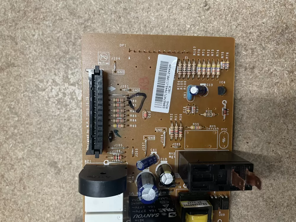 LG EBR67471704 Microwave Control Board AZ23514 | KM1321