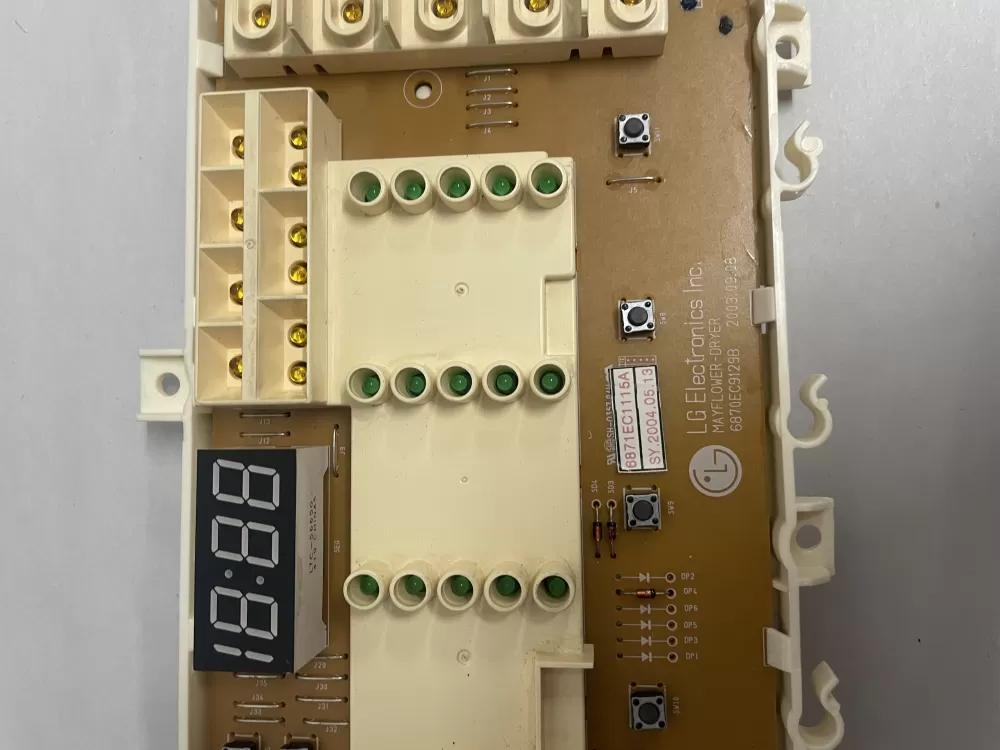 LG 6870EC9129B 6871EC1115A Dryer Control Board AZ208270 | KMV768
