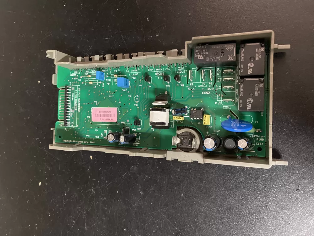 Whirlpool  Kenmore  KitchenAid  Roper  Estate WPW10084141  AP6014950  W10084141  1373167  8559824  8559825  8562996  8562996R  8562997  8562997R  8575276  8575276R  8575277  8575277R  PS11748220  W10039760  W10039770  W10076350  W10076360  W10084141R Dishwasher Control Board
