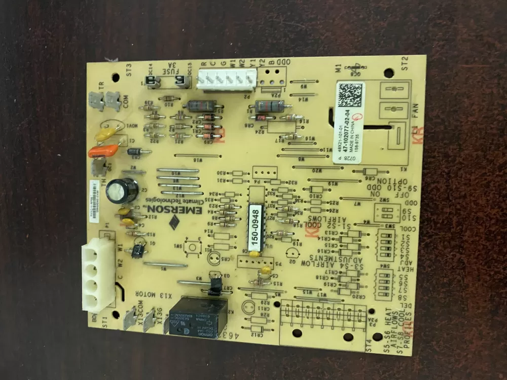 Rheem Air Handler Control Board 47-102077-02-04 156-9735 AZ32888 | BK1682