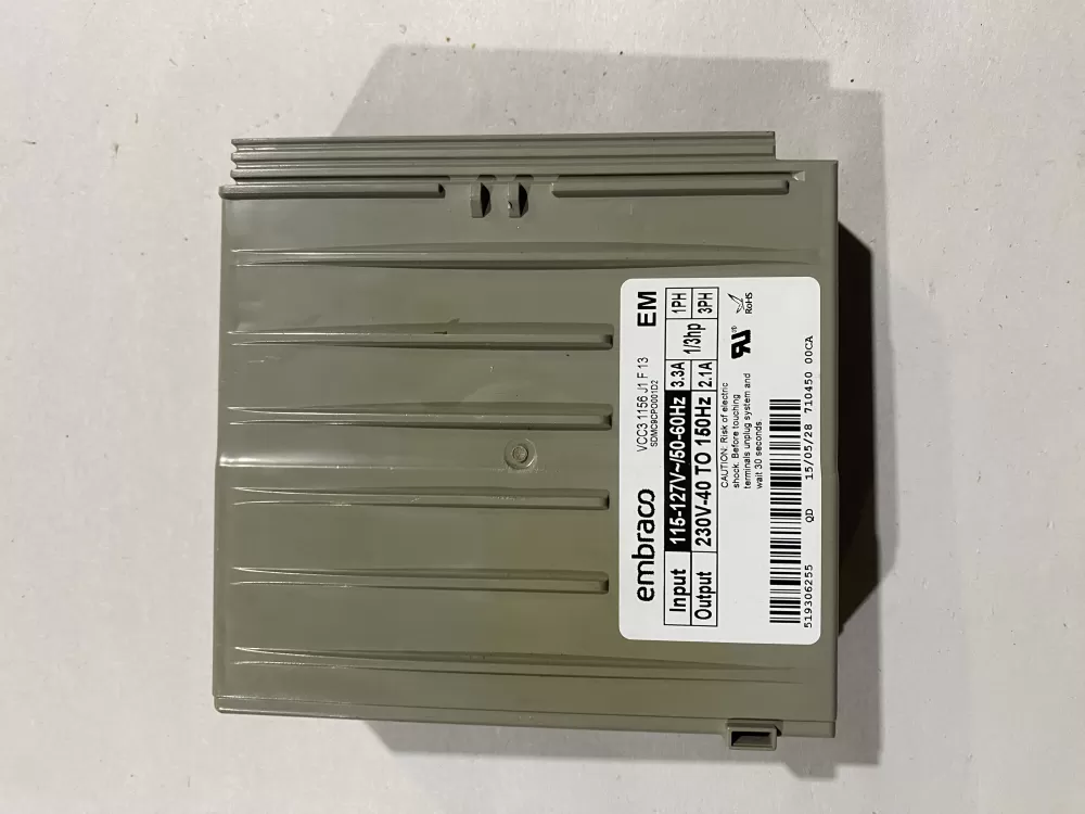 Embraco 519306255 Refrigerator Compressor Inverter Control AZ131748 | BK2233