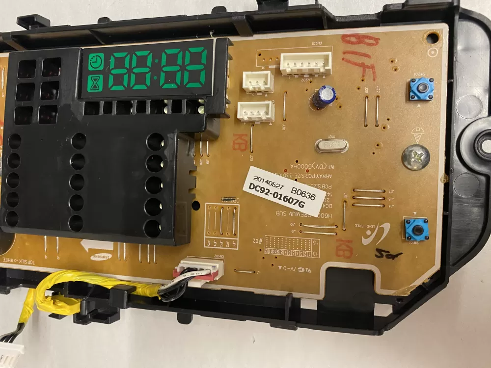 Samsung AP5916790 DC92 01607G PS9605959 Dryer Control Board AZ207010 | BK2217