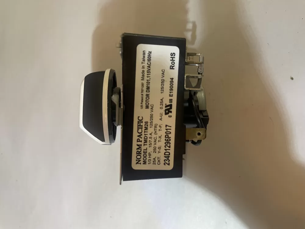 Kenmore  General Electric WE4M521 WE04X22654 PS11721520 234D1296P017 Dryer Timer