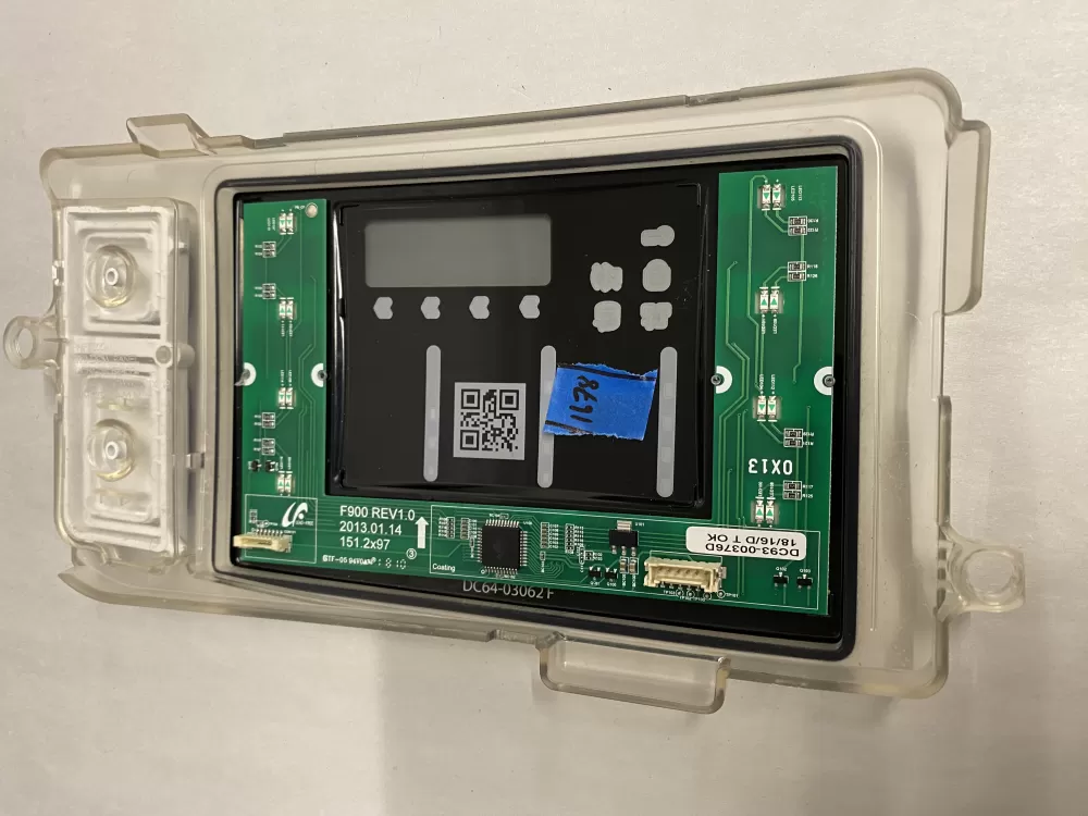 Samsung Washer User Interface Sensor DC93-00376D DC97-18494A AZ224099 | BK1678