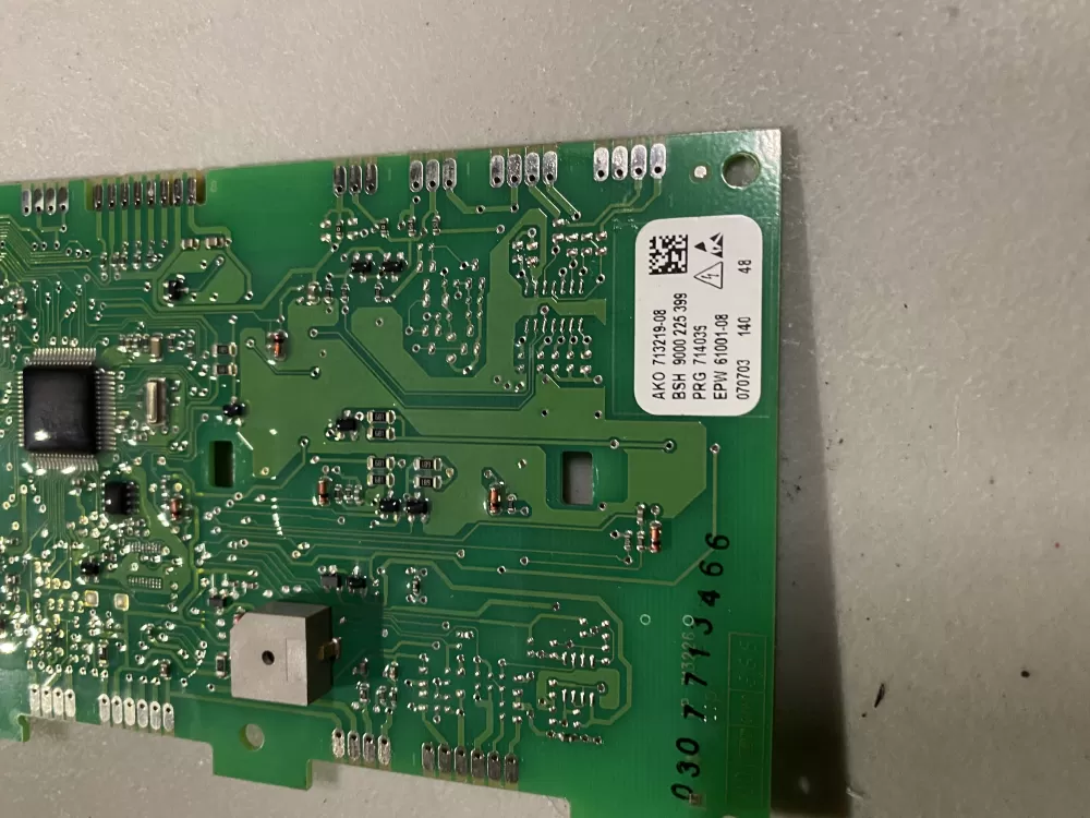 Bosch 9000 225 399 Washer Control Board AZ27694 | BK279