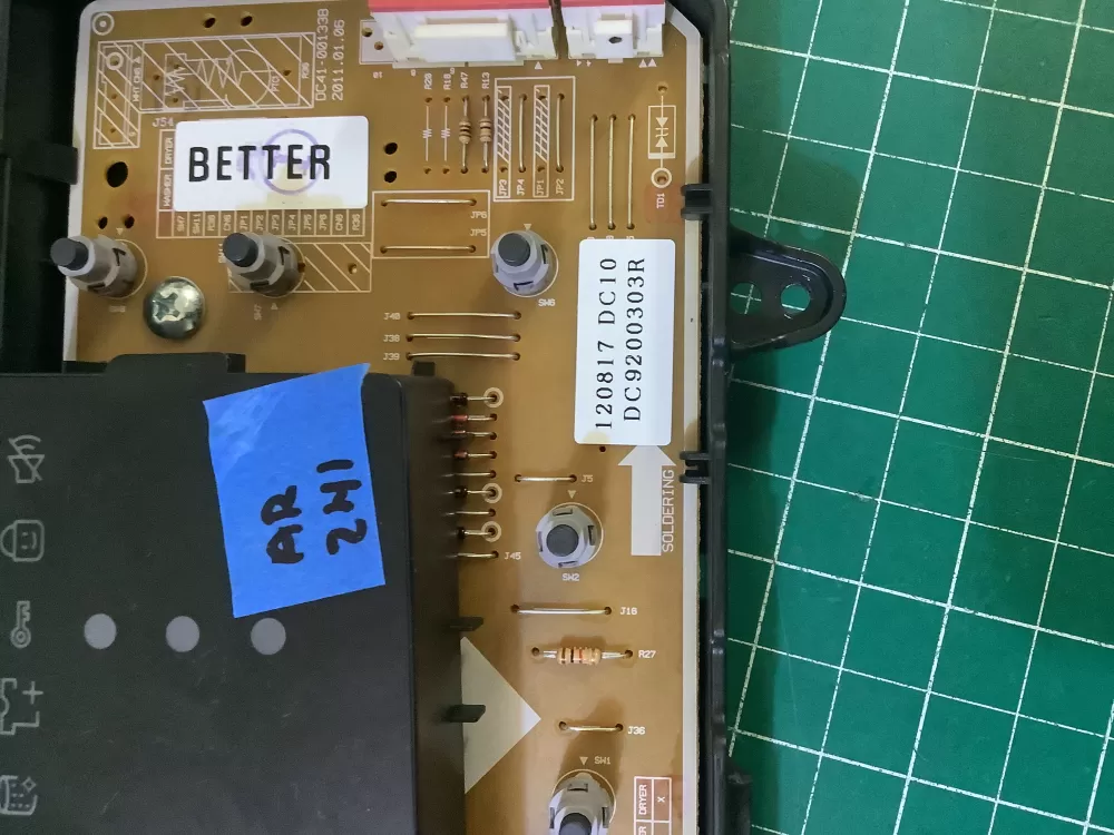 Samsung LG DC92-00303R DC92-00686D Washer Control Board AZ192485 | AR241