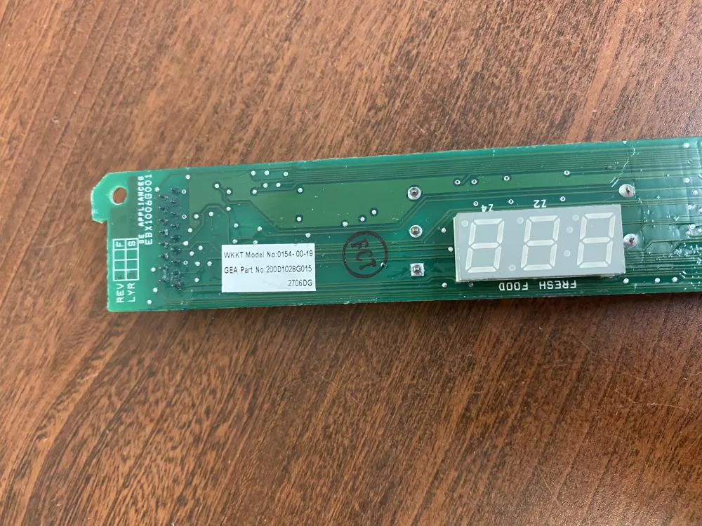 GE Refrigerator Display Control Board AZ33415 | BK1685