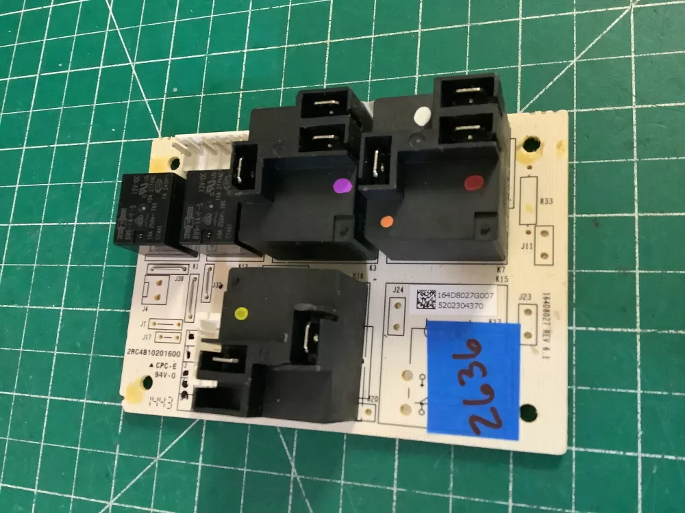 GE 164D8027G007 Range Control Board Relay