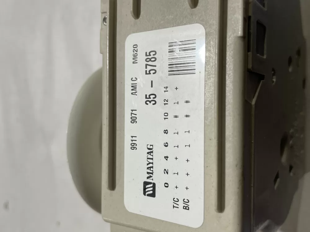 Maytag Amana Admiral 21001595 31001372 35 5785 Washer Timer AZ184673 | Wm256
