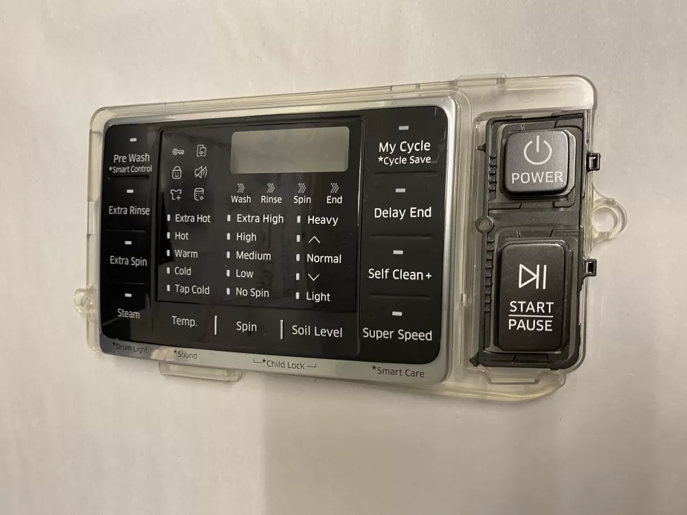 Samsung DC92-01607J  AP6243588  DC94-06643A  DC93-00376D  PS12084833 Dryer UI Control Board