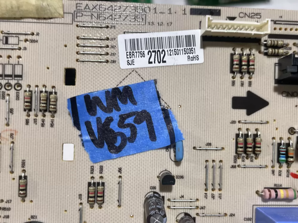 LG Range EBR77562702 Main Board Assembly AZ111648 | Wmv659