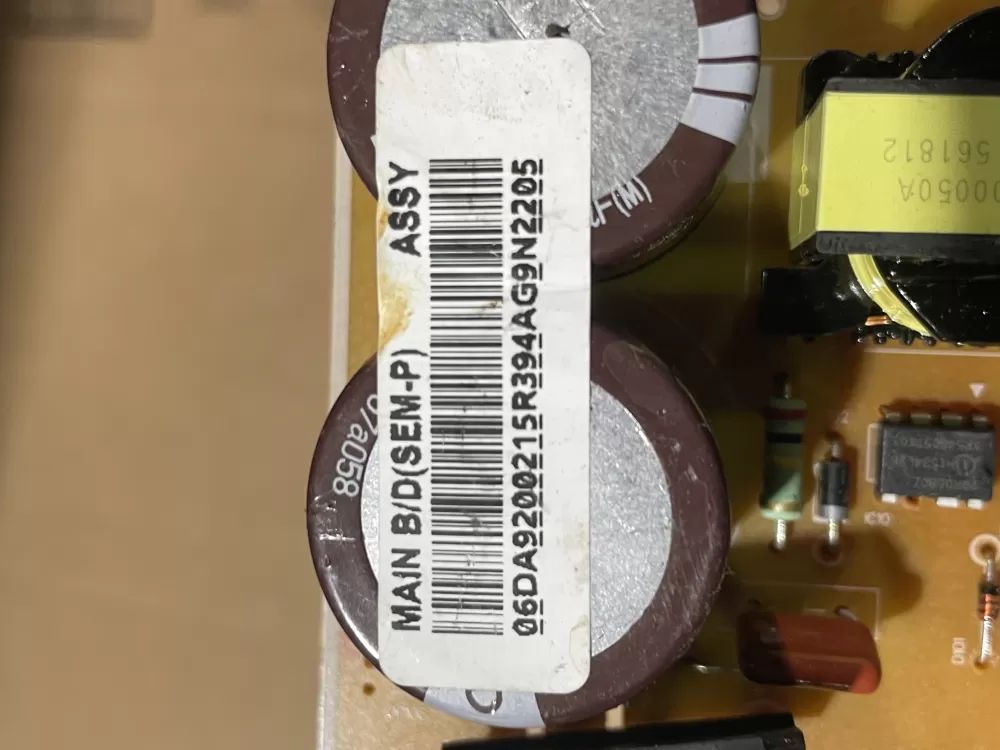 Samsung DA92-00215R Refrigerator Inverter Control Board AZ89859 | Wm2039