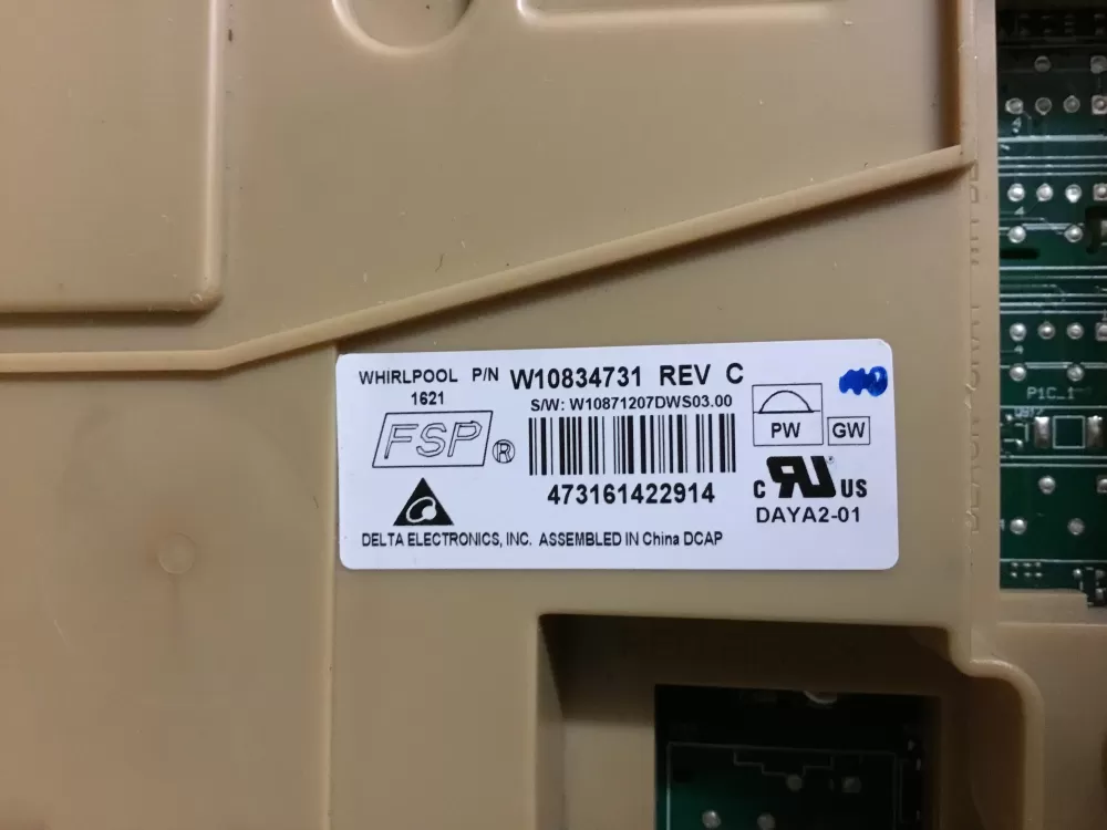 Whirlpool Maytag Amana AP6034555 Dishwasher Control Board AZ14324 | NR548