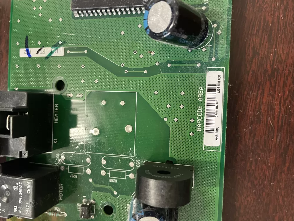 Whirlpool WP8546219 Dryer Control Board AZ39043 | KM408