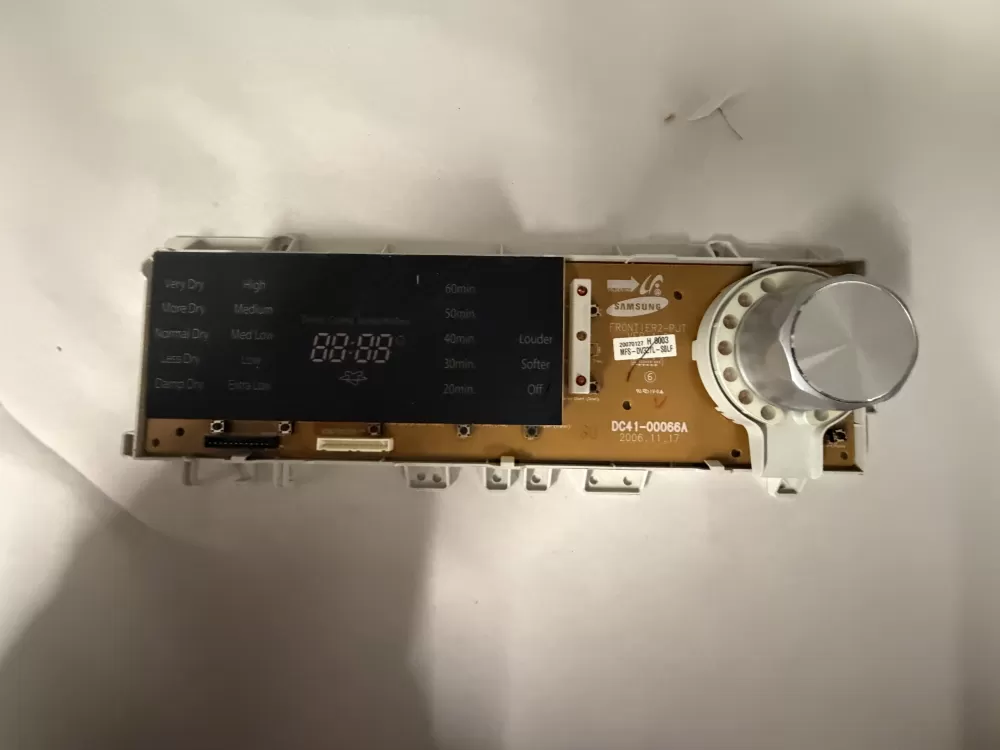 DC41-00066A Samsung Washer Board - Control