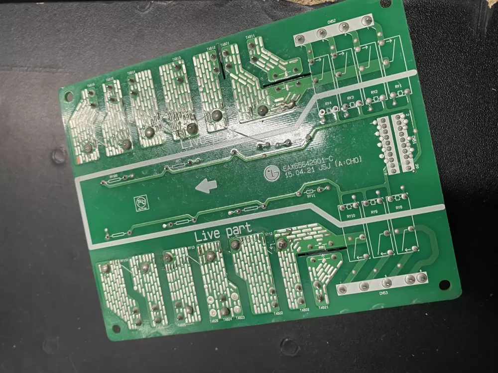 LG EBR80595401 Range Control Board AZ16873 | BK1216