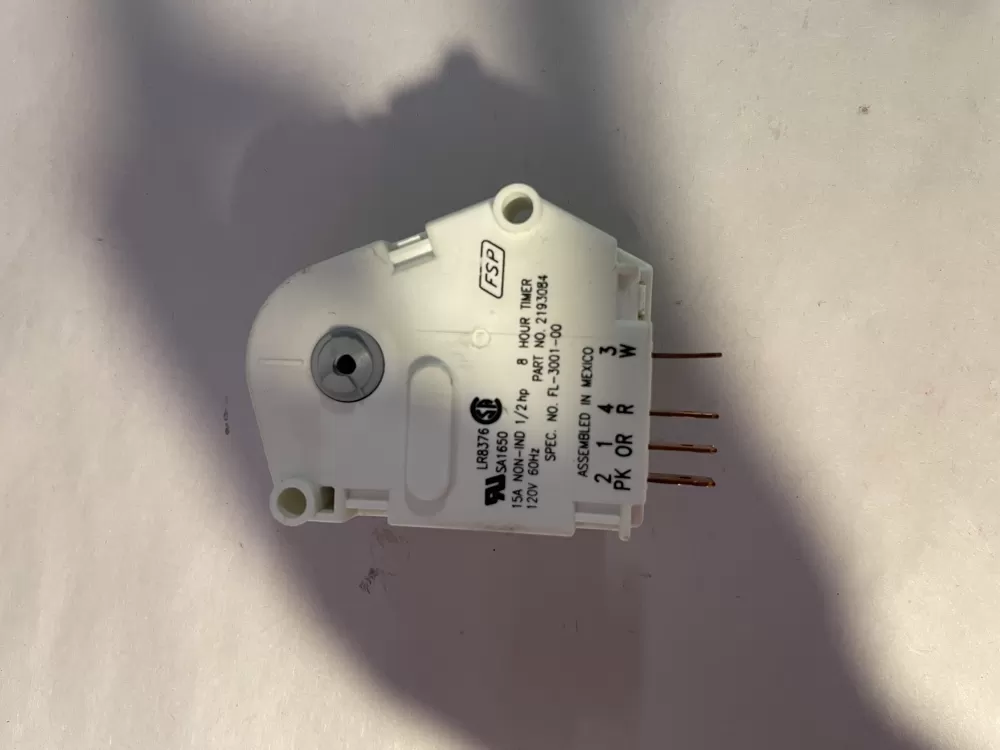 Whirlpool Kenmore W10822278 Refrigerator Defrost Timer AZ198350 | KM2728