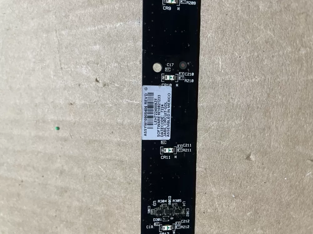 KitchenAid Whirlpool W10905406 Dishwasher Control Board AZ72731 | KMV310