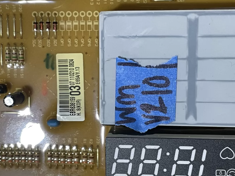 LG EAX61170502 EAX61298601 Ebr62707617 Dryer Control Board AZ86807 | Wmv210