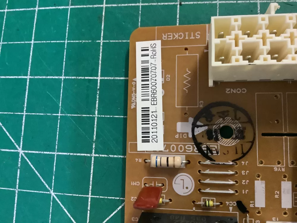 LG EBR60070703 EBR60070707 Refrigerator Power Control Board AZ175961 | NR2631