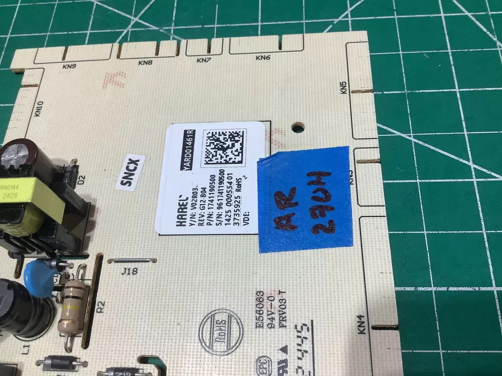 Beko 1741190500 Dishwasher Control Board AZ183488 | AR2705