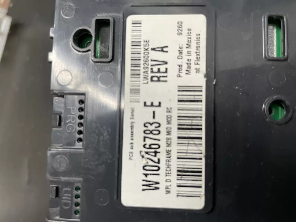 Whirlpool W10246783 Dryer Control Board AZ13020 | v319
