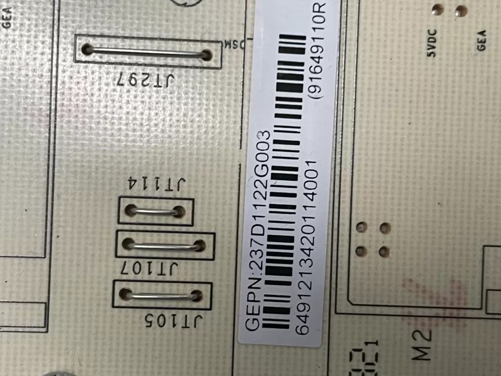 GE 237D1395G011 237D1122G001 237D1060G011 Washer Control Board AZ10080 | V318